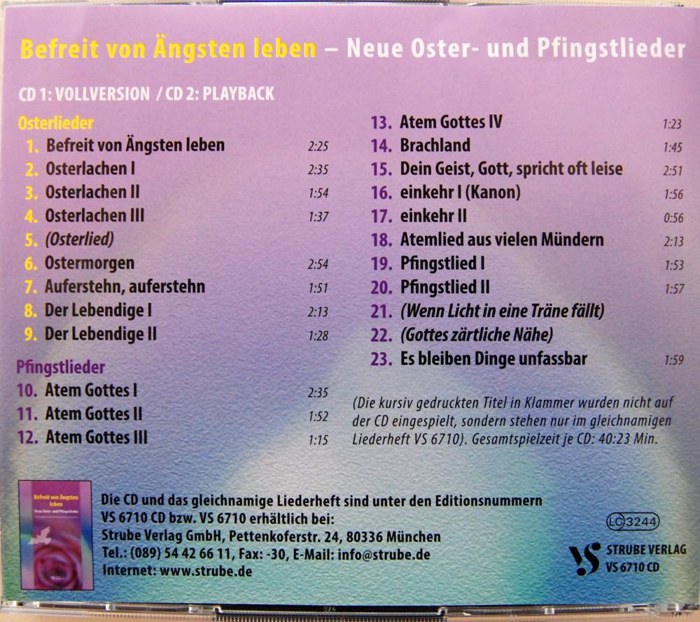 CD - Befreit von Ängsten Leben