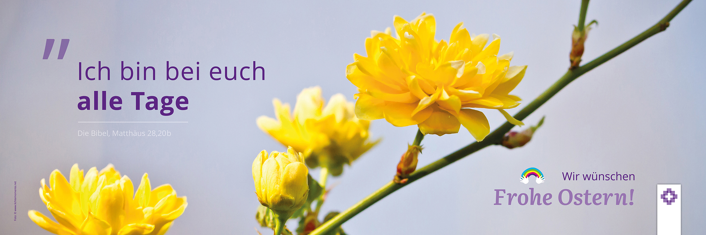 3x1m Banner zu Ostern