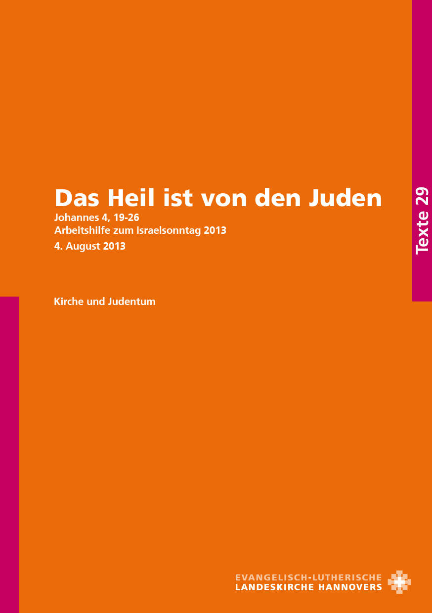 Arbeitshilfen zum Israelsonntag 2009 – 2015 – PDF-Version