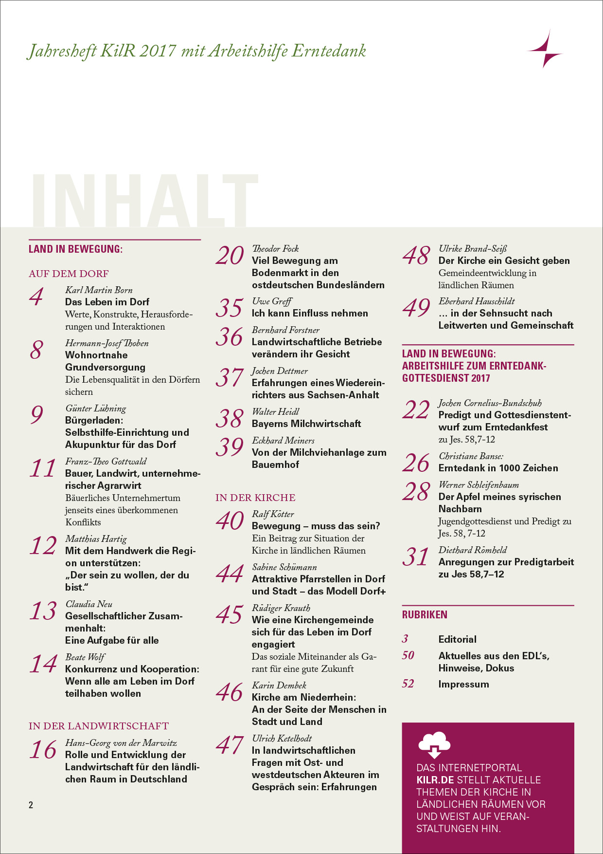 Land in Bewegung wohin? – PDF-Version