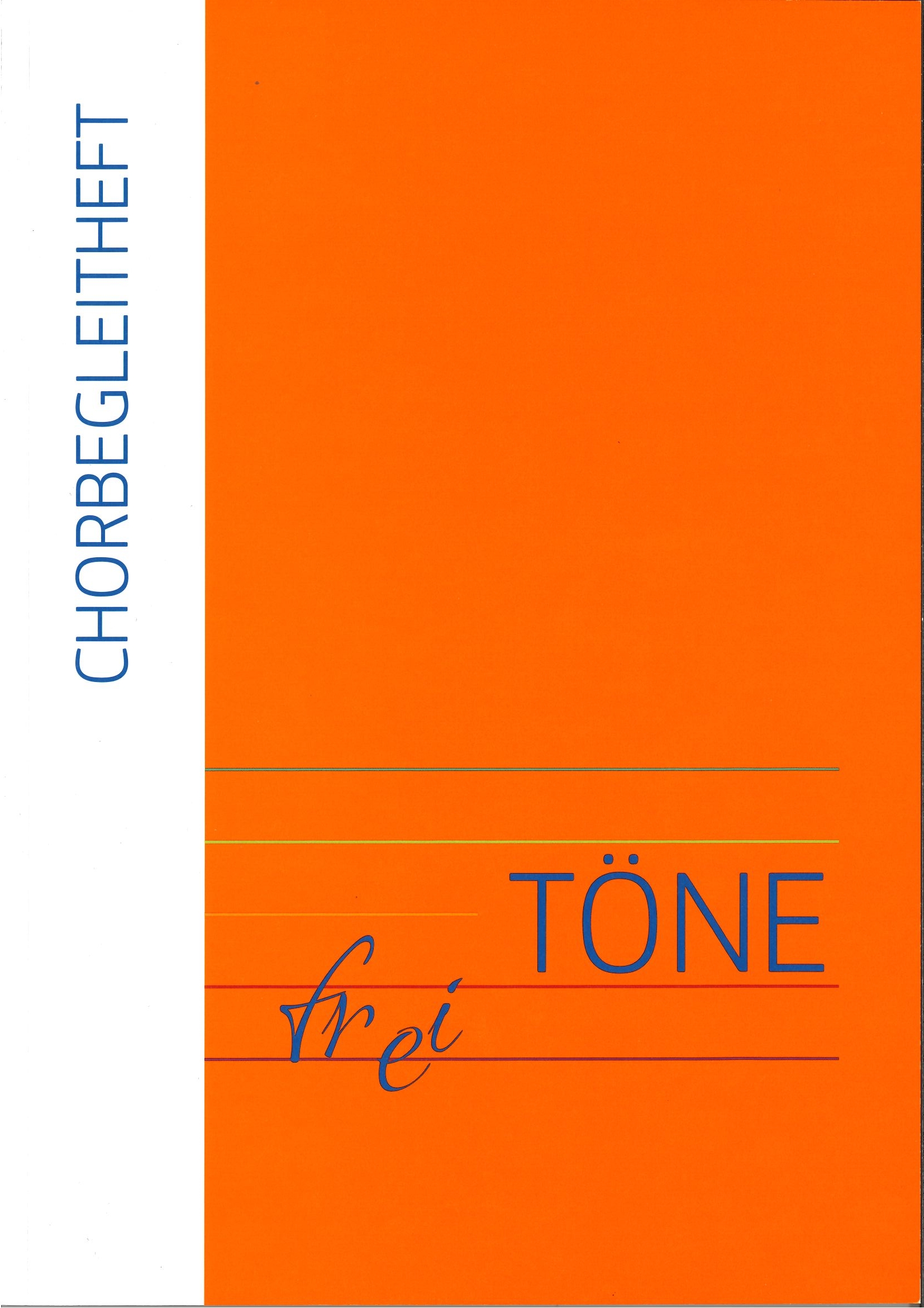 freiTöne Chorbegleitheft