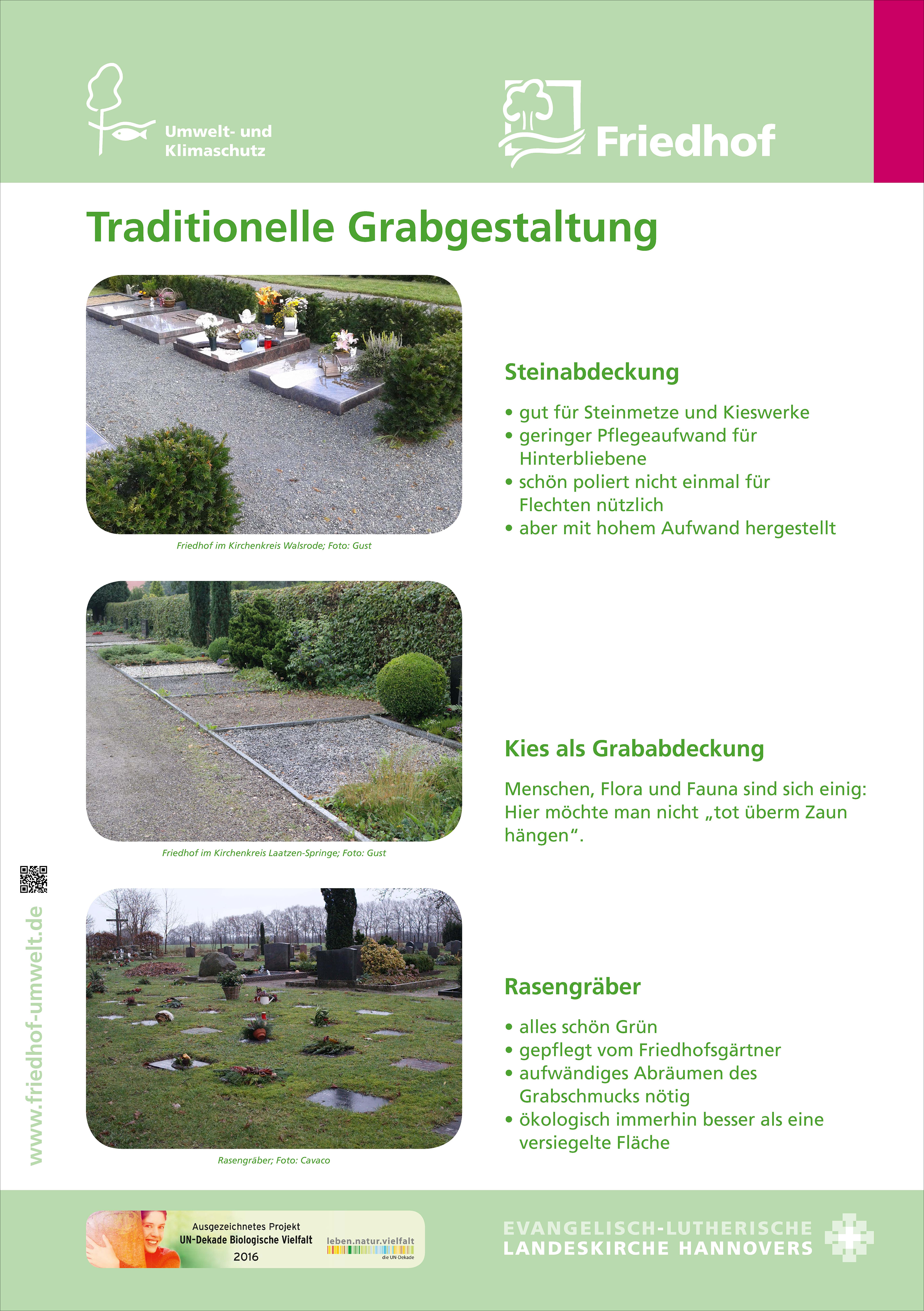 Verleih: Ausstellung „Biodiversität auf kirchlichen Friedhöfen“