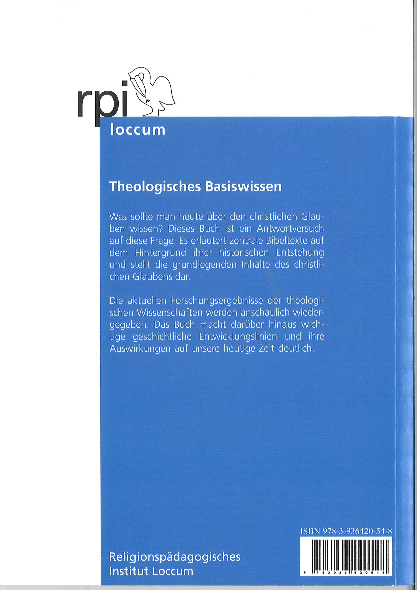 Theologisches Basiswissen - Loccumer Perspektiven 1 - E-Book