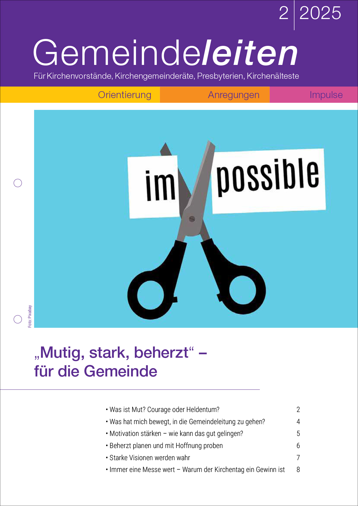 Gemeindeleiten – Das Magazin – Ausgabe 2/2025 – PDF-Version