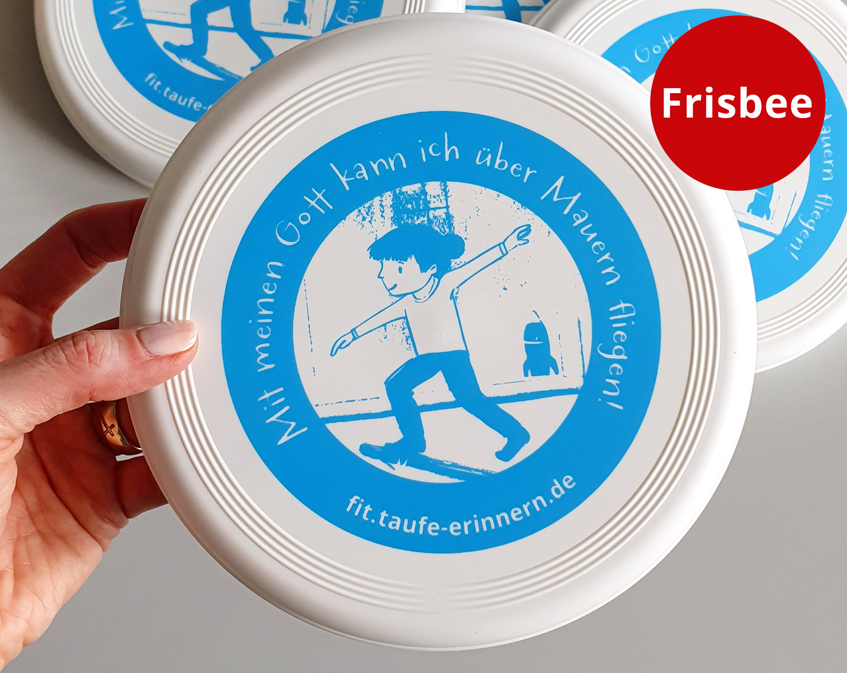 Taufe-erinnern Frisbee