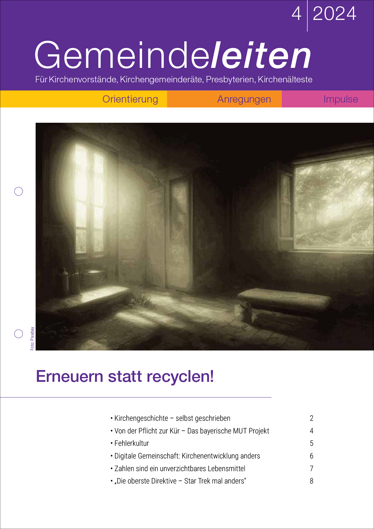 Gemeindeleiten – Das Magazin – Ausgabe 4/2024 – PDF-Version