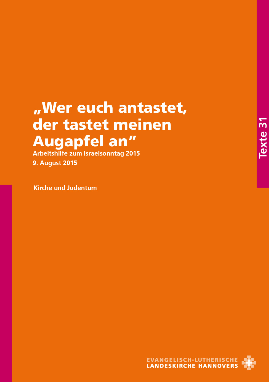 Arbeitshilfen zum Israelsonntag 2009 – 2015 – PDF-Version
