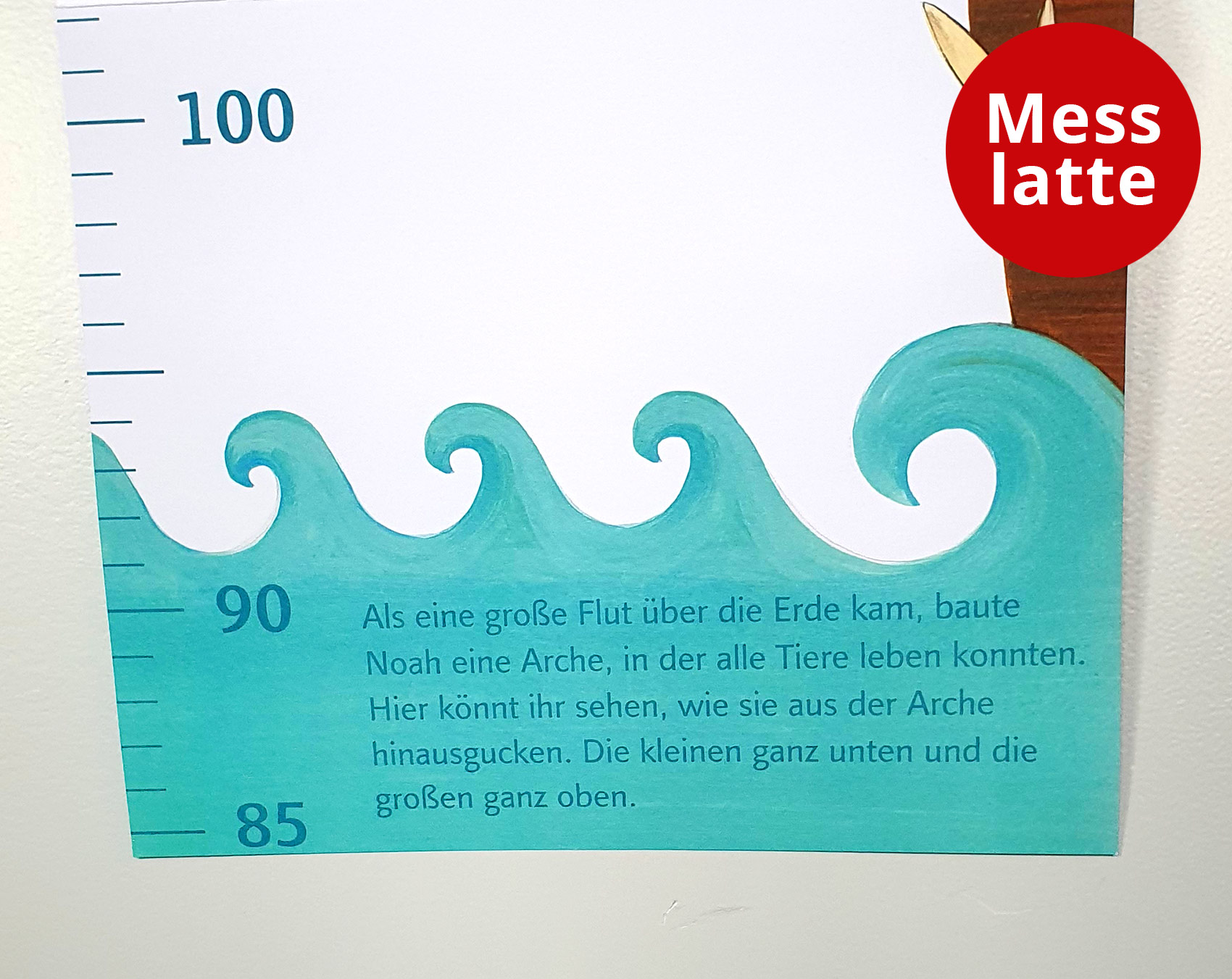Taufe-erinnern Messlatte
