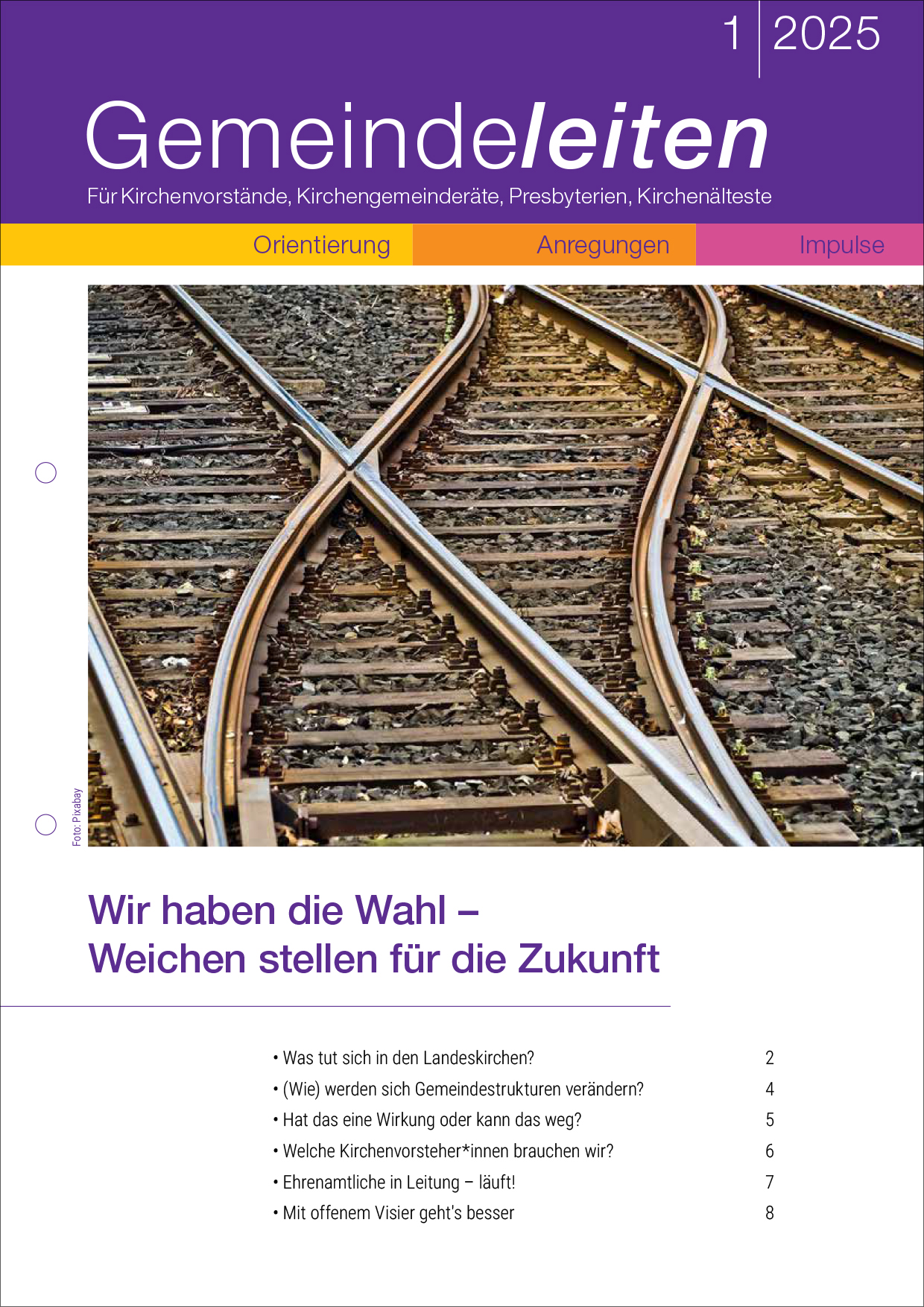 Gemeindeleiten – Das Magazin – Ausgabe 1/2025 – PDF-Version