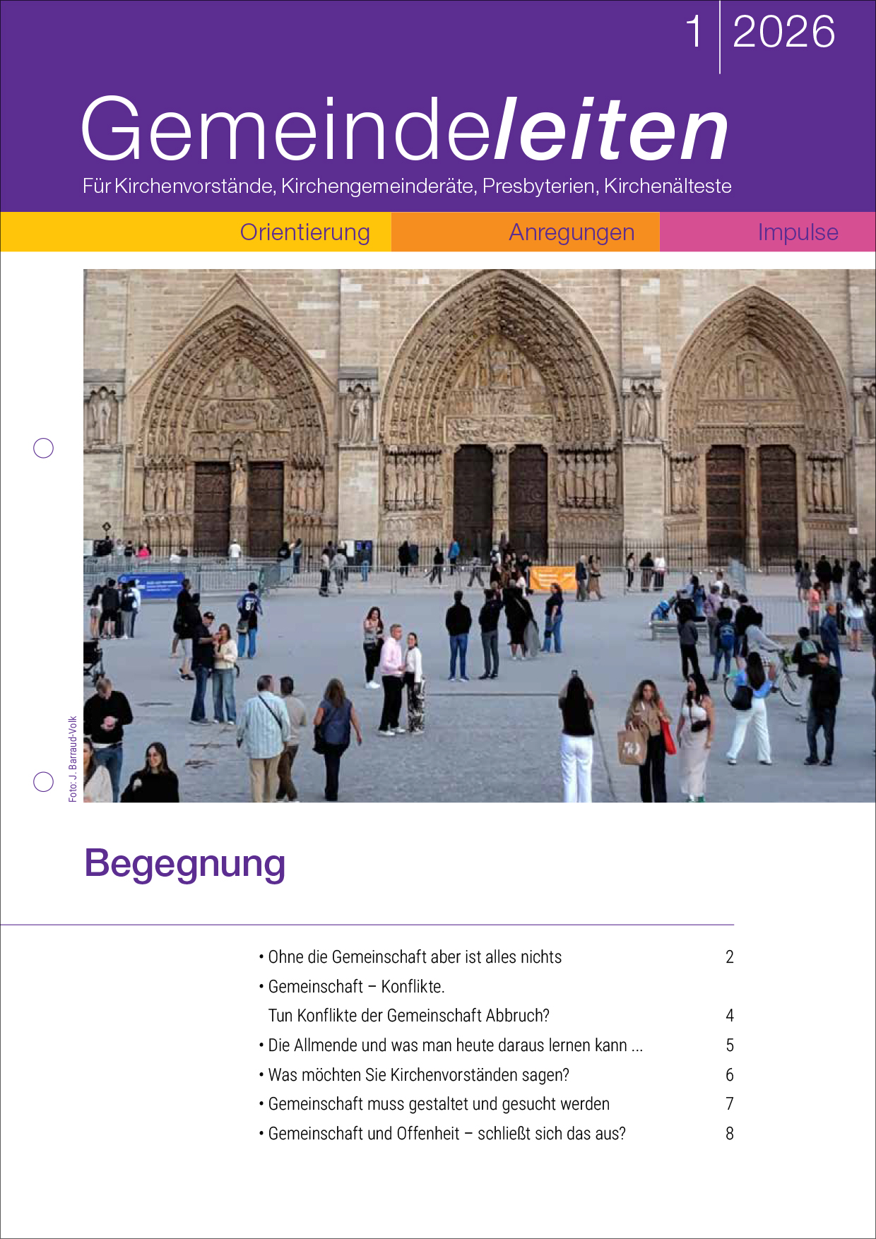 Gemeindeleiten – Das Magazin – Ausgabe 1/2026 – PDF-Version