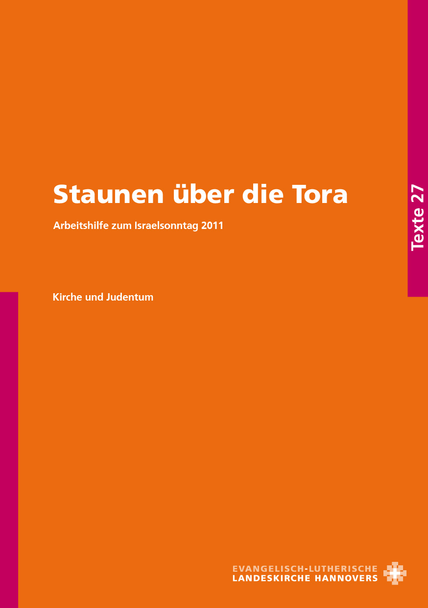 Arbeitshilfen zum Israelsonntag 2009 – 2015 – PDF-Version