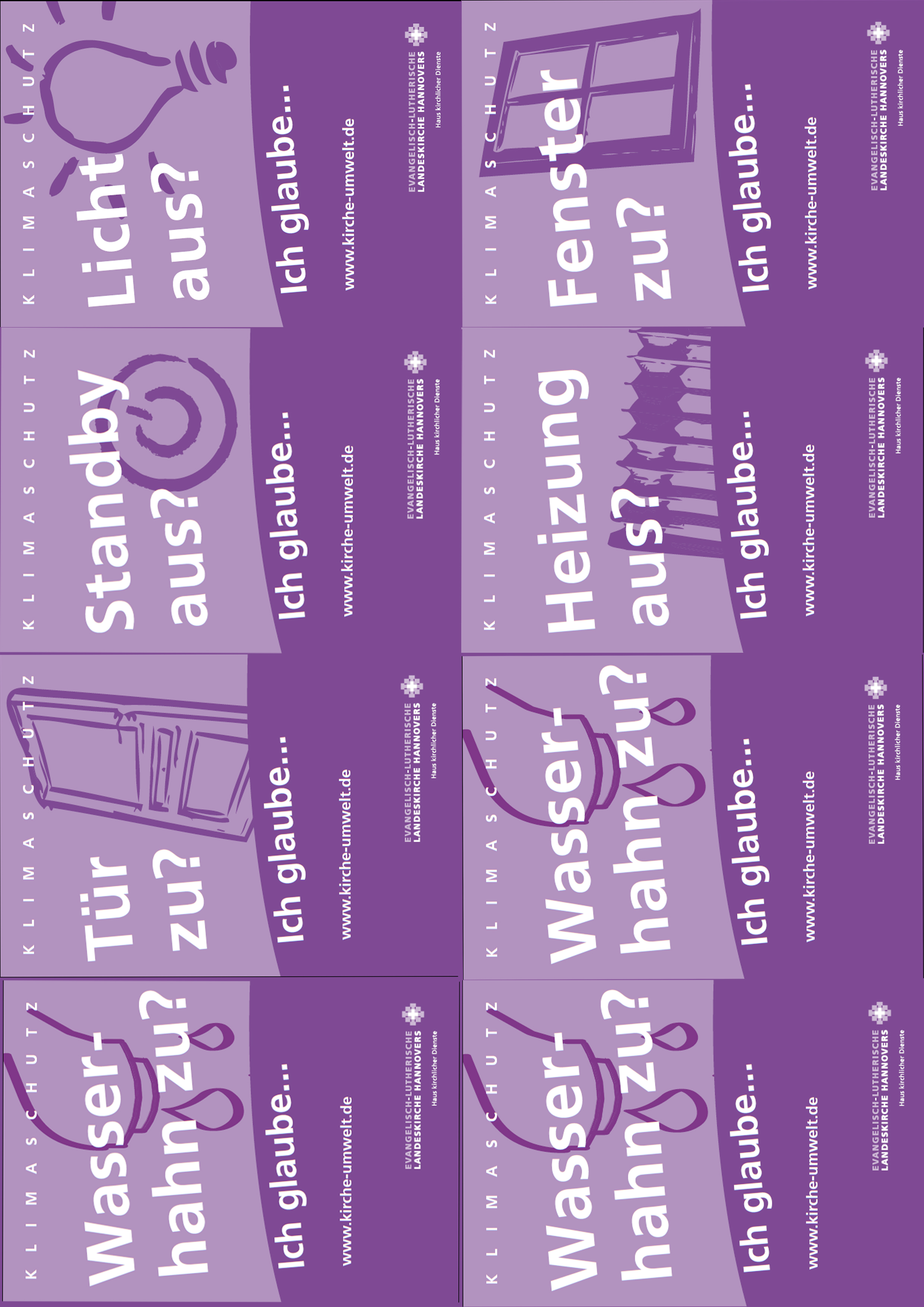 Aufkleber Set