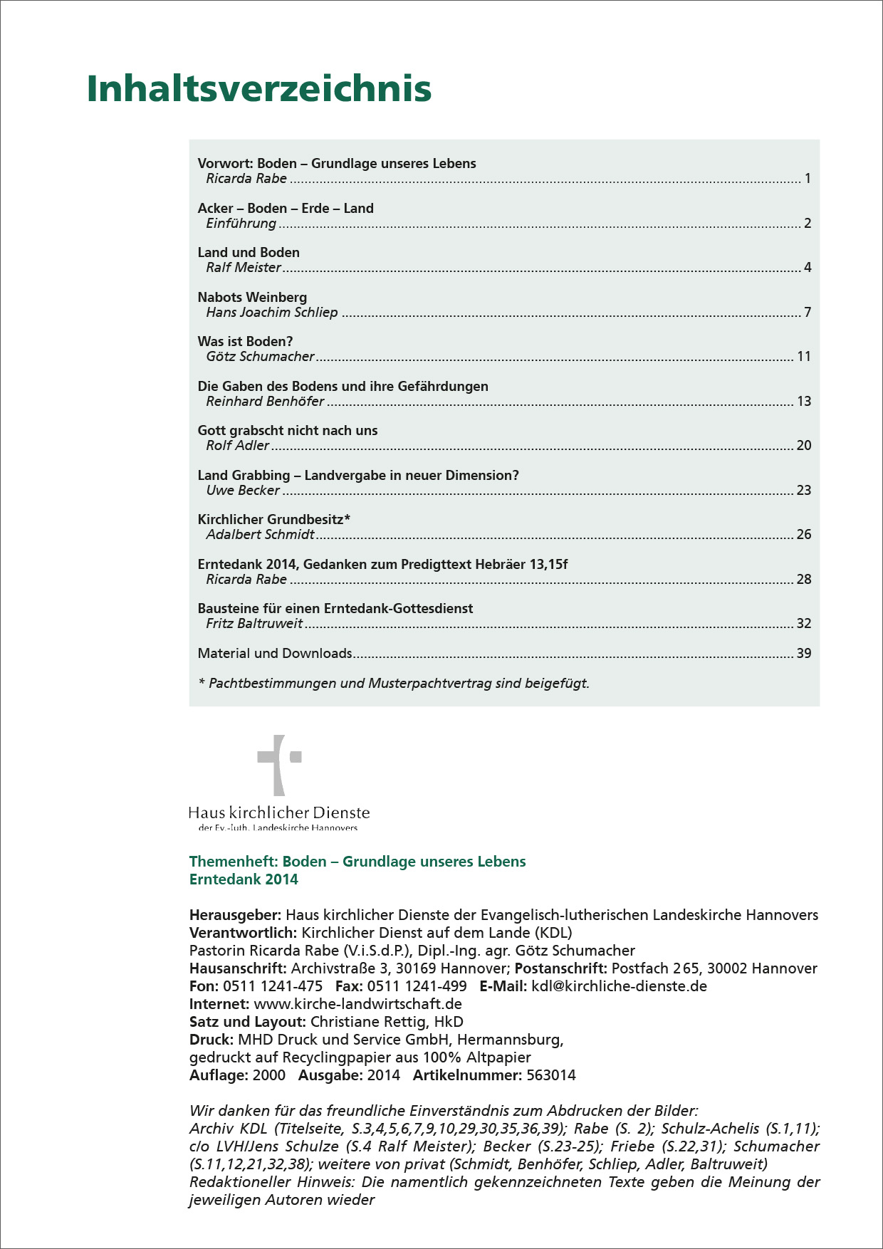 Boden – Grundlage unseres Lebens – PDF-Version